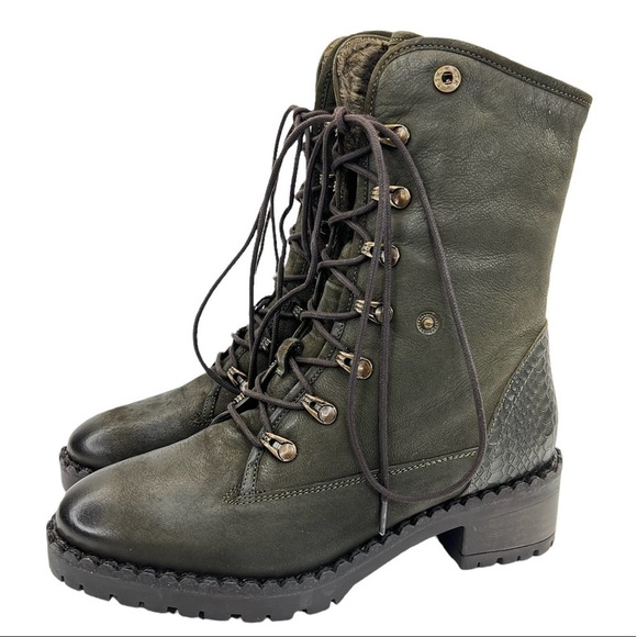 Vintage Foundry Company Women’s Milan Combat Biker Boots - Picture 5 of 16